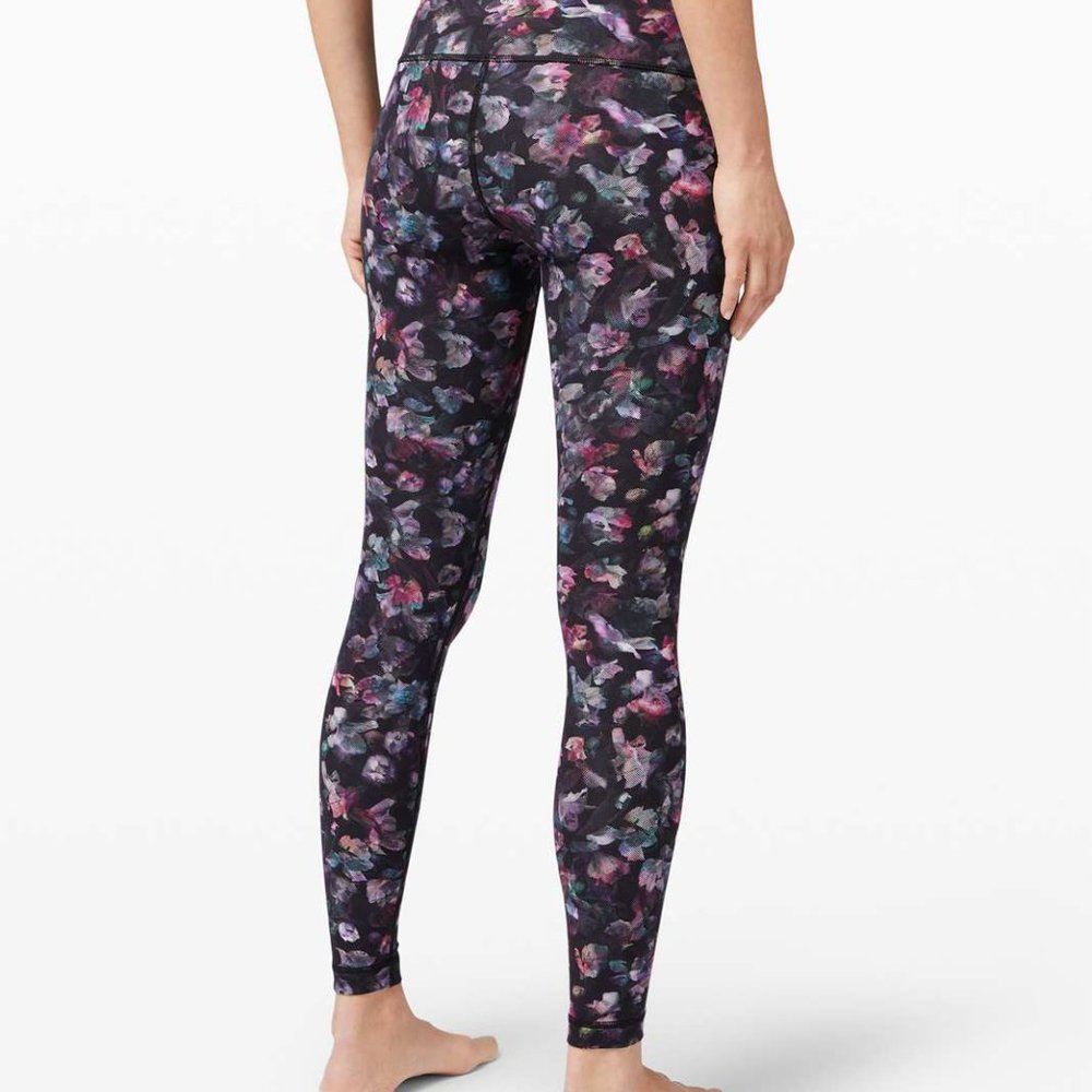 Lululemon Floral Wunder Under Size 8